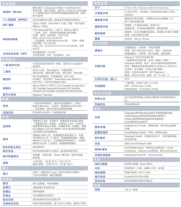 得利捷Memor 20手持式移動(dòng)數(shù)據(jù)終端 